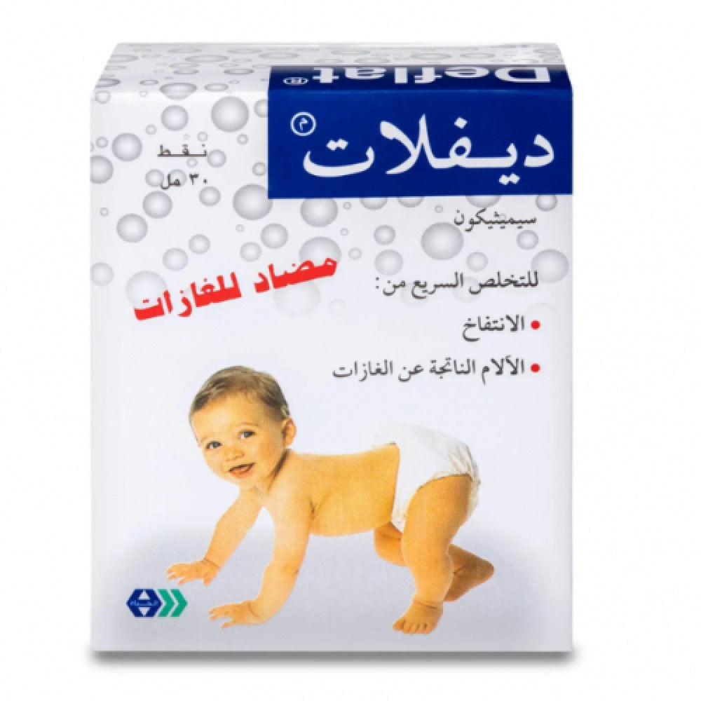 Deflat® 40 mg/ml Oral Drops (30 ml) – Simethicone Gas Relief