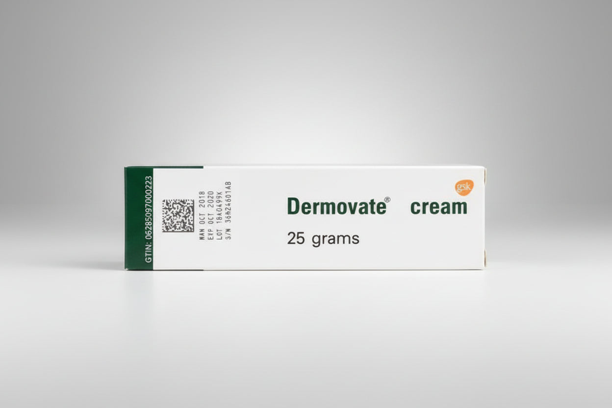 Dermovate Cream 30 g clobetasol propionate potent corticosteroid for psoriasis and severe dermatitis treatment