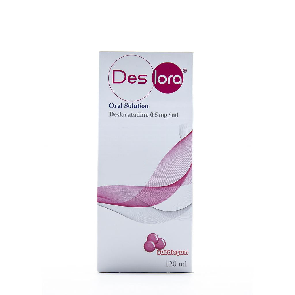 Deslora® 0.5 Mg/Ml Syrup (120 Ml) – Desloratadine Allergy Relief