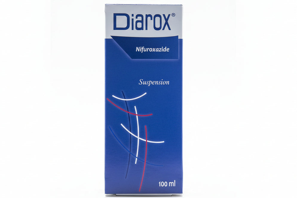 Diarox nifuroxazide antidiarrheal intestinal antiseptic oral suspension 100 ml bottle Health Boutique