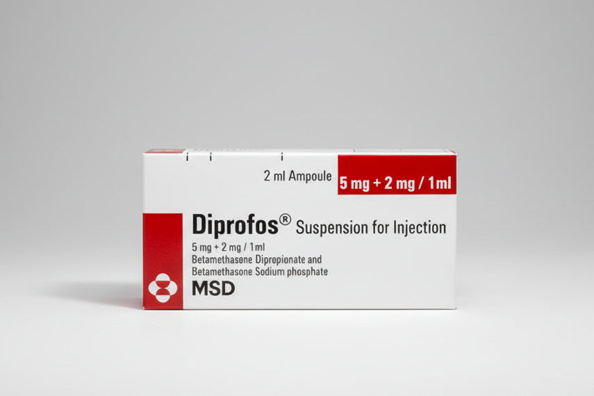 Diprofos® Injection (2 Ml Ampoule) – Betamethasone Antiallergy Medicine