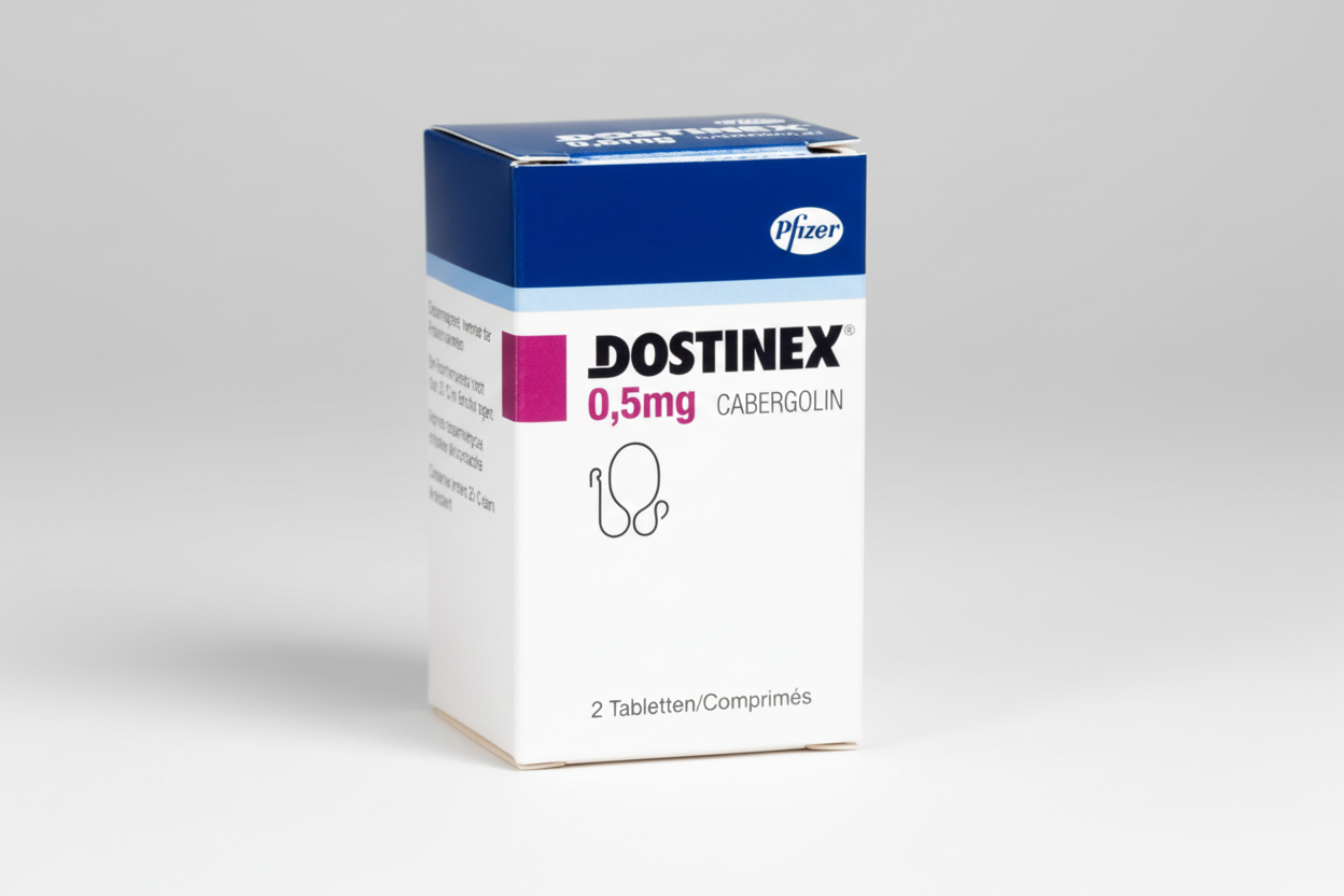 Dostinex 0.5 mg tablets cabergoline prolactin level management therapy