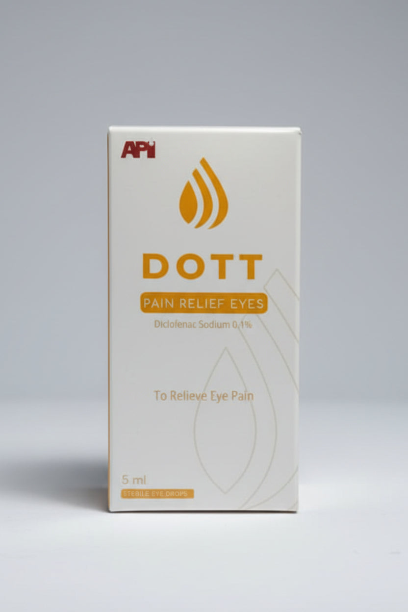 Dott Pain Relief Eye Drops 5 ml – Diclofenac Anti-Inflammatory Ophthalmic Drops
