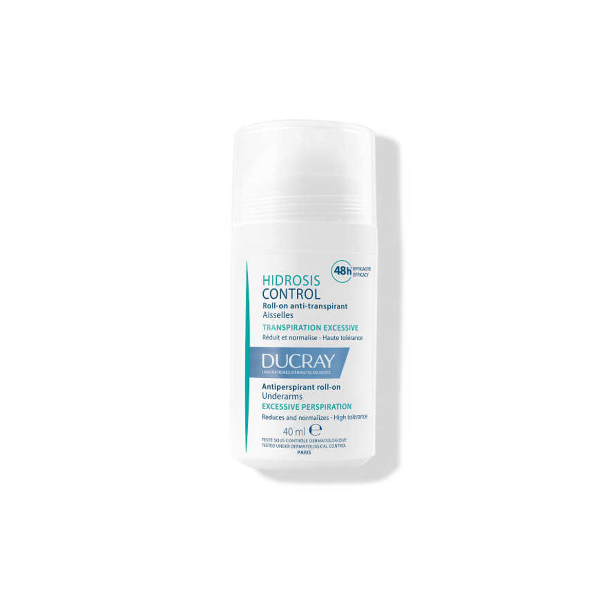 Ducray Hidrosis Roll-On 40ml sweat and odor control excessive perspiration Health Boutique