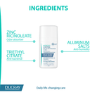 Ducray Hidrosis Roll-On 40ml sweat and odor control excessive perspiration Health Boutique