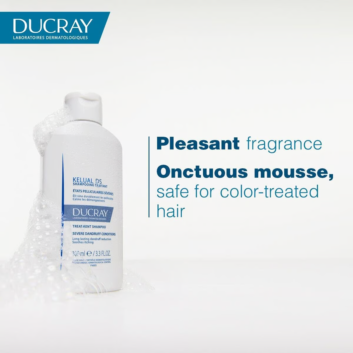 Ducray Kelual DS Shampoo 100ml severe dandruff scalp treatment anti flaking antifungal Health Boutique