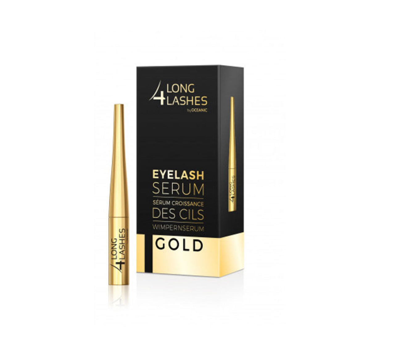 LONG 4 LASHES Eyelash Gold 4 ml