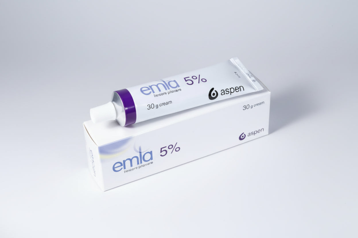 Emla 5% lidocaine prilocaine topical numbing cream 30g