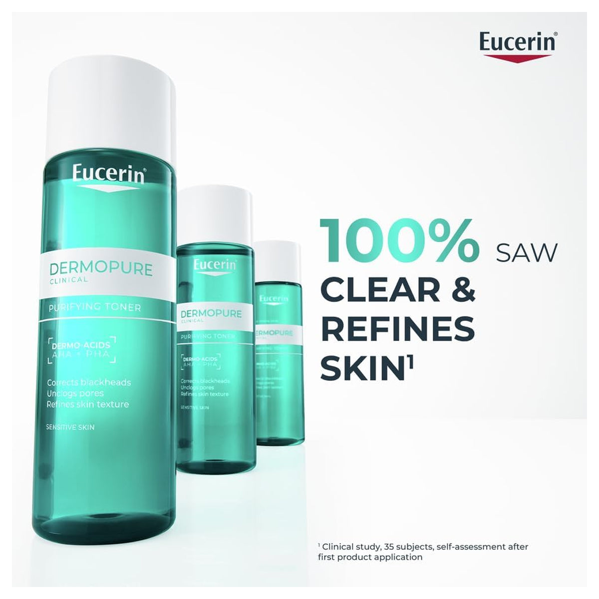 Eucerin DermoPurifyer Oil Control clarifying toner 200ml acne-prone skin Health Boutique