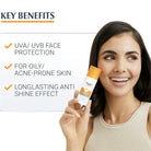 Eucerin Sun Oil Control SPF50+ gel cream matte sunscreen 50ml Health Boutique
