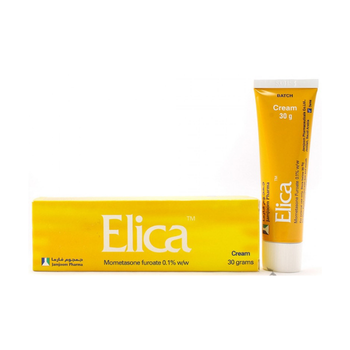 Elica 0.1 percent cream 30 g mometasone furoate topical corticosteroid skin treatment