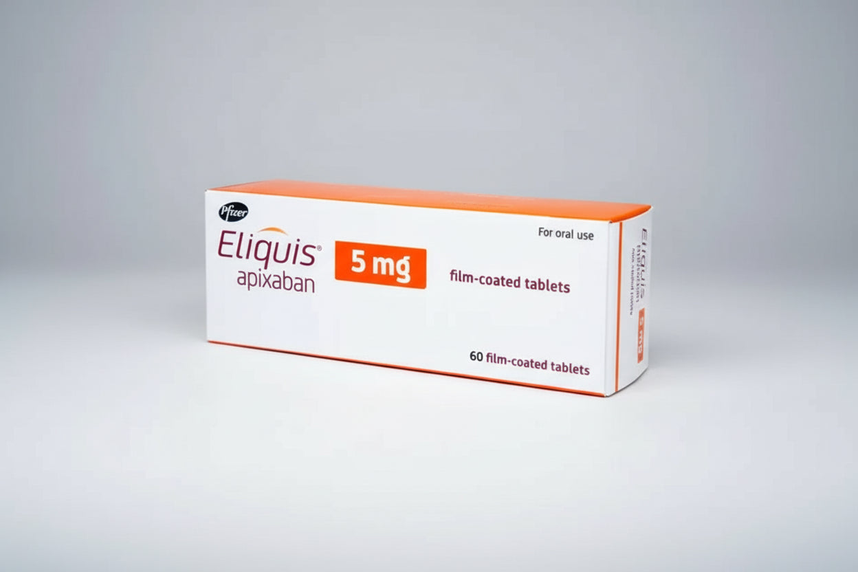 Eliquis 5 mg tablets apixaban oral anticoagulant therapy