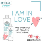 Endocare Hydractive Micellar Solution 400ml hydrating facial cleanser Health Boutique