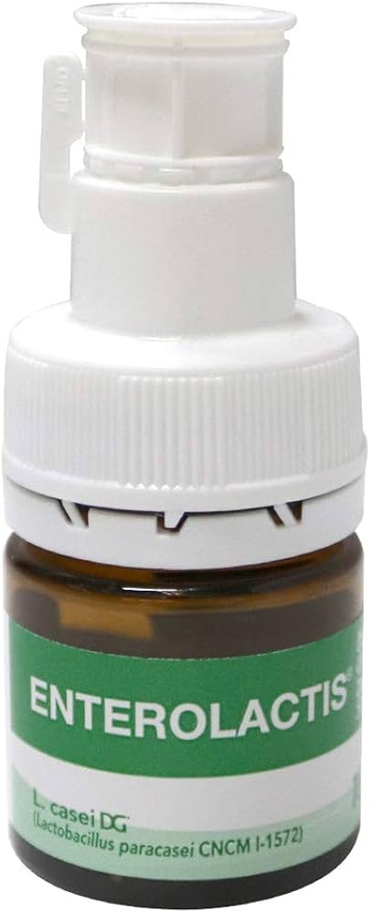Enterolactis probiotics drinkable 12 ampoules Lactobacillus casei digestive health supplement