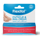 Flexitol Cuticle & Nail Cream helps condition severely dry and brittle nails and cuticles. Extreme dryness around the nail and cuticles leads to hang nails and splitting of the skin, which can be very painful and difficult to cure given constant washing of hands and exposure to the elements.

Flexitol Cuticle & Nail Creams extra rich emollient and moisturizing properties, makes it easy to condition cuticles and smooth away dry, ragged edges. The cream restores the skin’s natural moisture balance and helps t