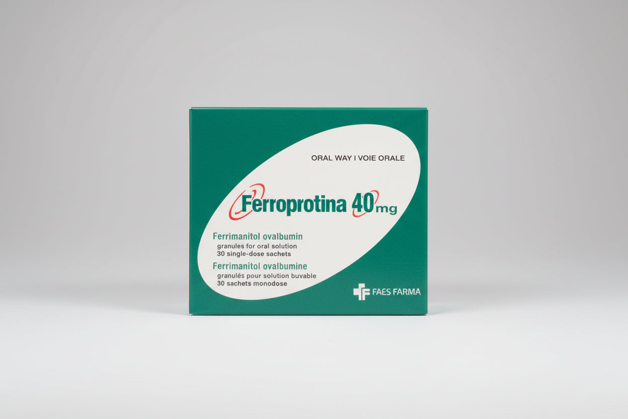 Ferroprotina® 40mg أكياس (30 كيس) – دعم الحديد وصحة الهيموجلوبين