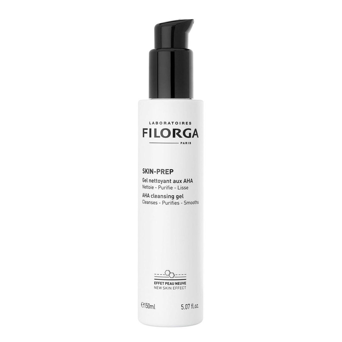 Filorga Skin Preparation AHA Cleansing Gel exfoliating face wash 150ml glycolic acid skincare Health Boutique
