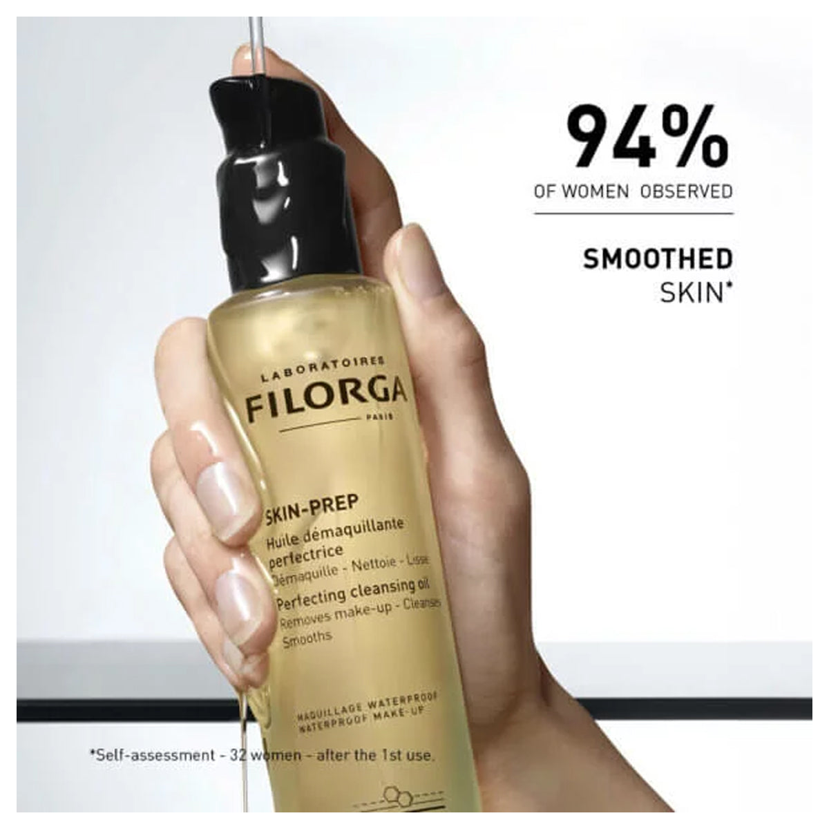Filorga Skin Preparation Cleansing Oil 150ml makeup remover facial cleanser vitamin E skincare Health Boutique