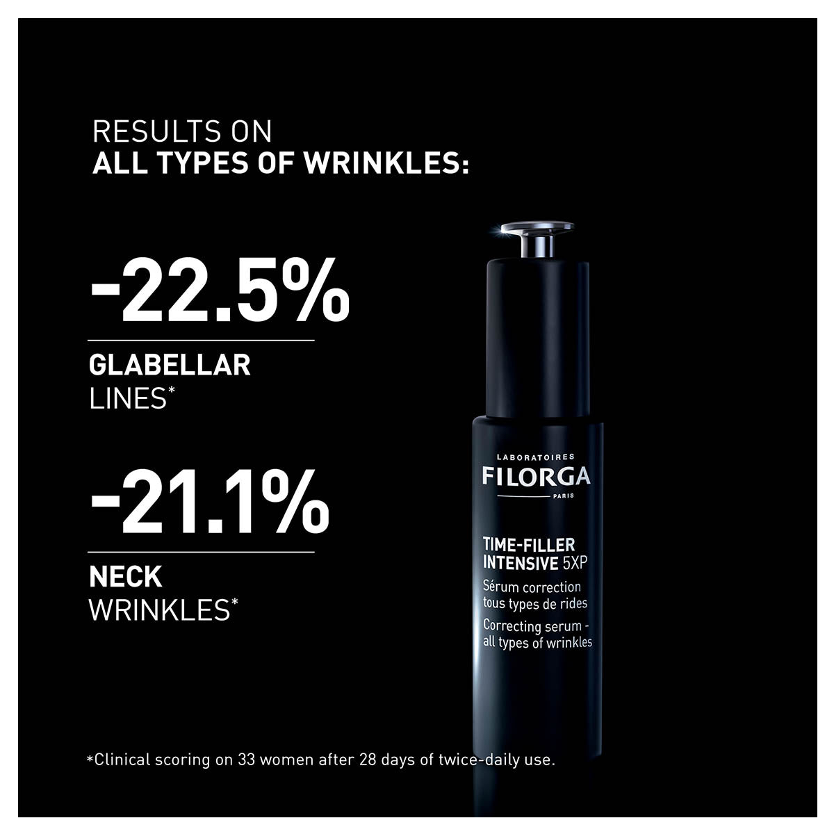 Filorga Time-Filler Intensive 5XP Multi-Correction Wrinkle Serum 30ml hyaluronic acid peptide skincare Health Boutique