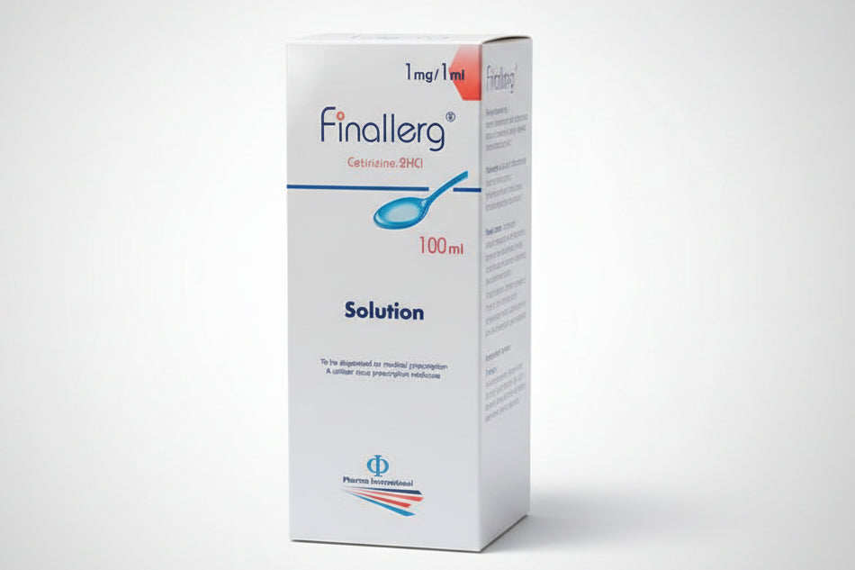 Finallerg® 1 mg/ml Oral Solution (100ML) – Cetirizine Antihistamine Medicine