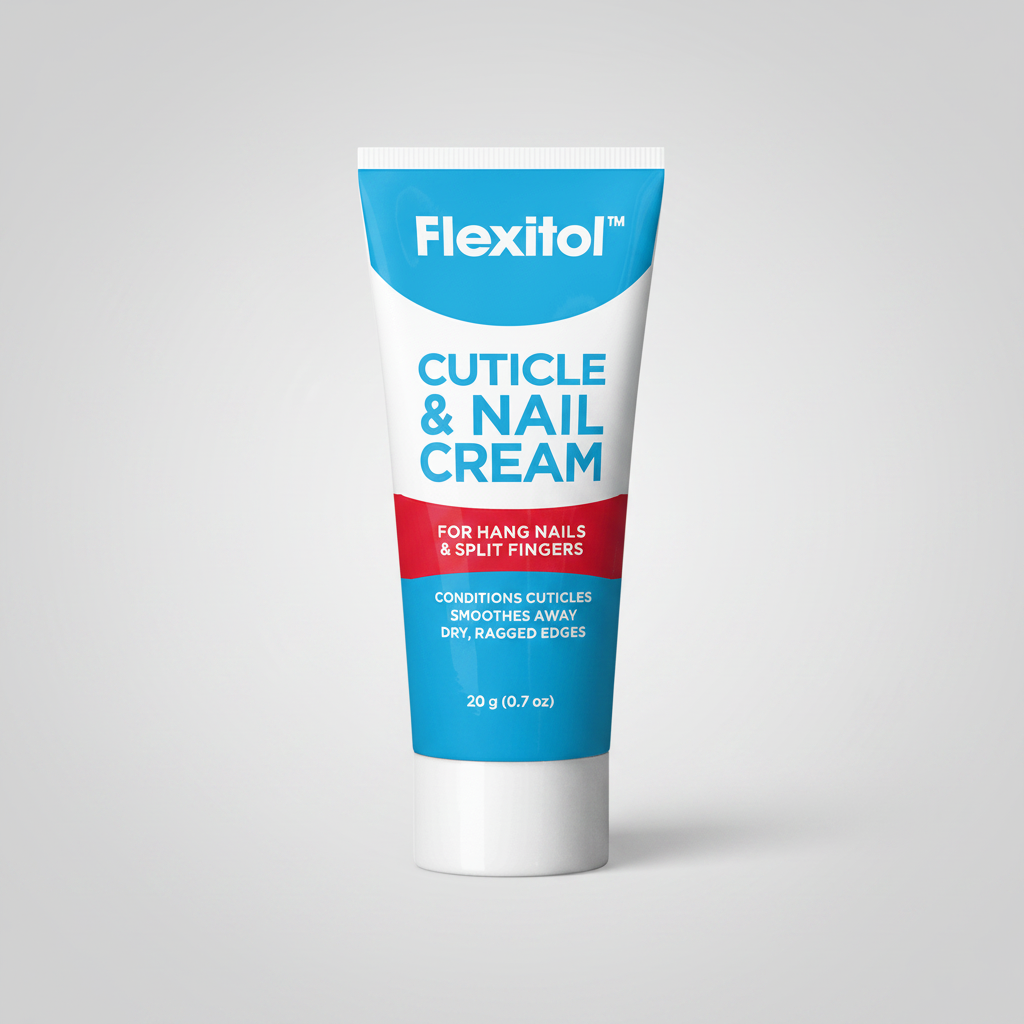 Flexitol Cuticle and Nail Cream 20g intensive hydration treatment for dry cuticles and nails Health Boutique