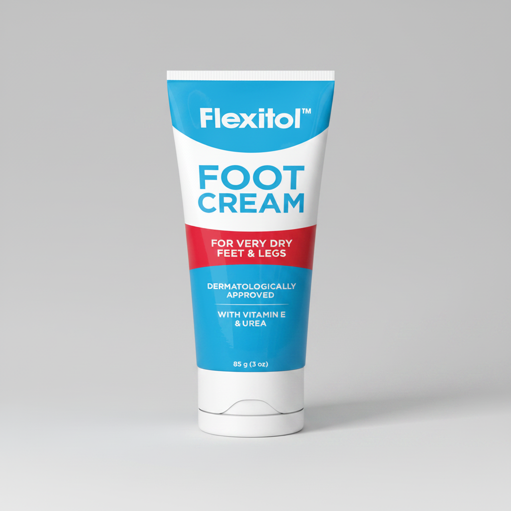 Flexitol Moisturizing Foot Cream 85g hydration treatment for dry rough cracked feet Health Boutique