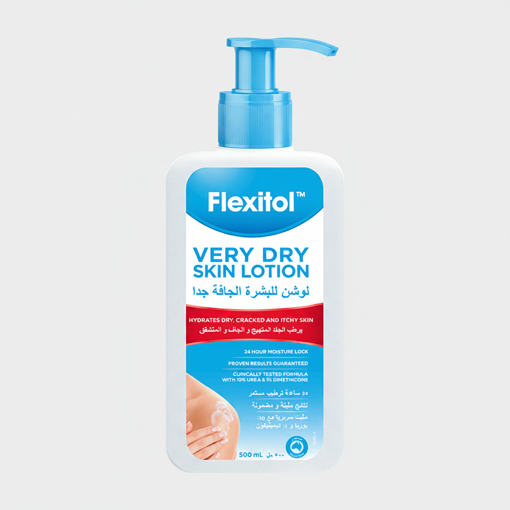Flexitol Very Dry Skin Lotion 500ml intensive hydration for rough flaky dry skin Health Boutique
