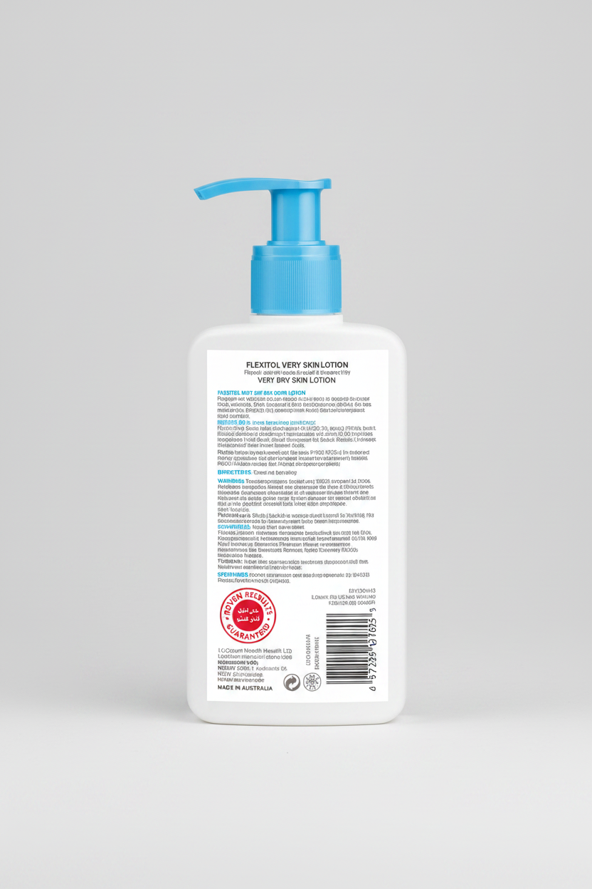 Flexitol Very Dry Skin Lotion 500ml intensive hydration for rough flaky dry skin Health Boutique