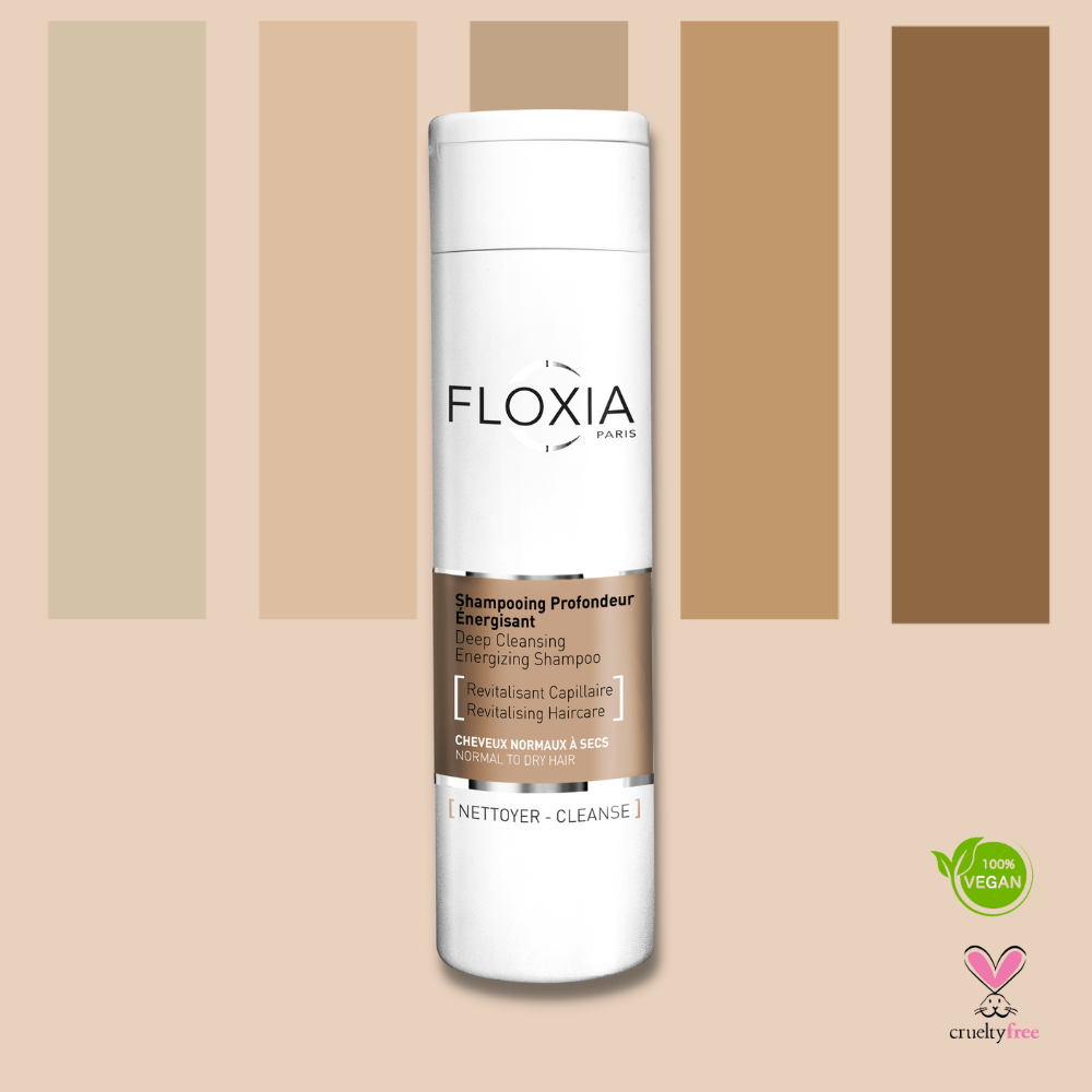 Floxia Deep Cleansing Energizing Shampoo 200 ml normal to dry hair panthenol glycerin sunflower seed oil Health Boutique