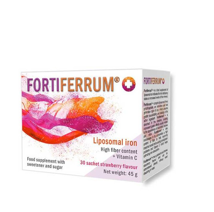 Fortiferrum+ Liposomal Iron Sachet 30 – Iron & Energy Support
