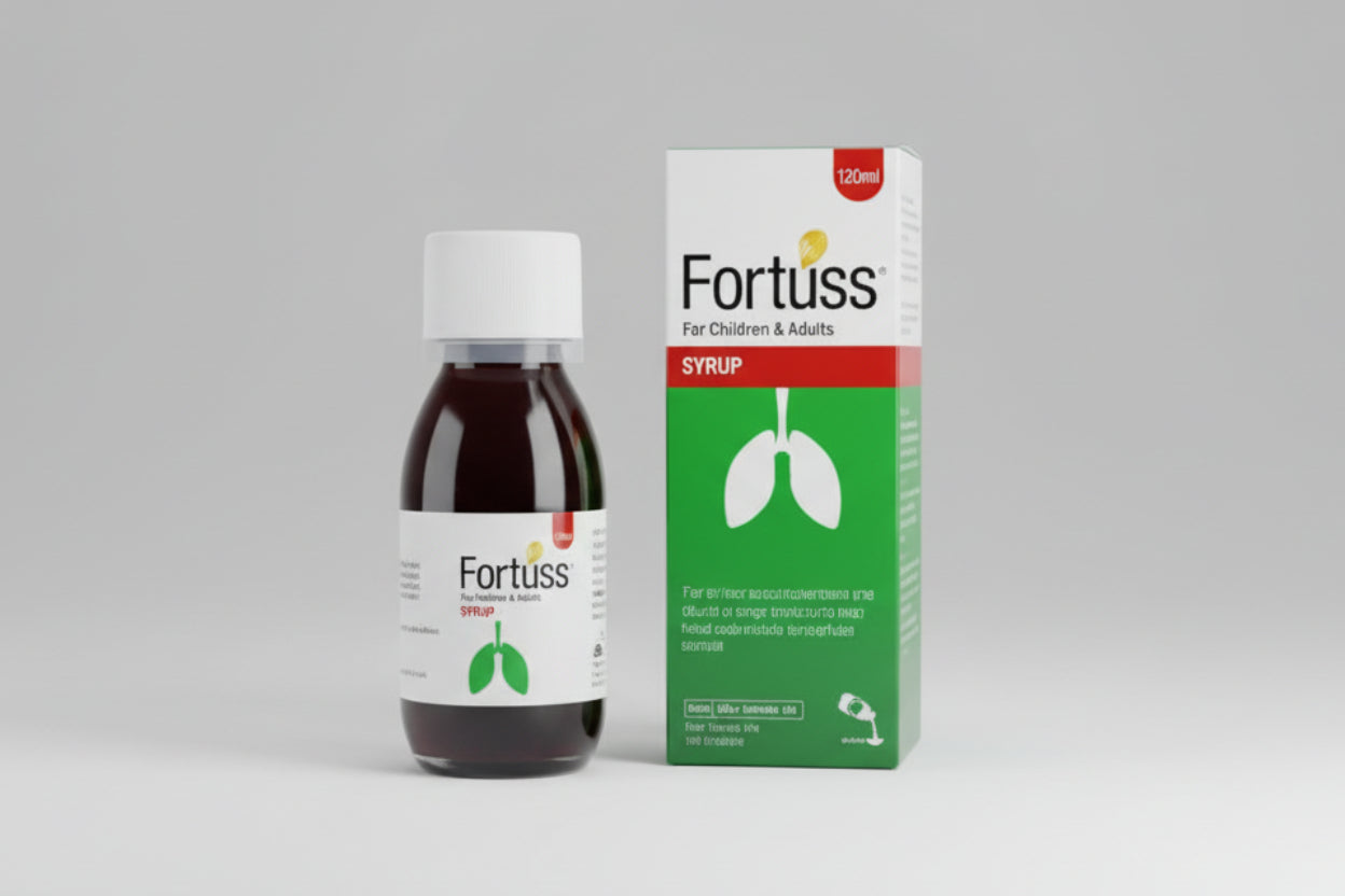 Fortuss® Children & Adult Syrup (120ml) – Natural Honey & Herbal Cough Relief