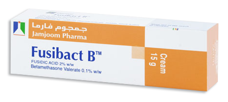 Fusibact B cream 15 g fusidic acid betamethasone antibiotic steroid skin infection treatment