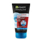 Garnier Pure Active 3 In 1 Charcoal Wash Scrub Mask 150ml purifies oily skin Health Boutique