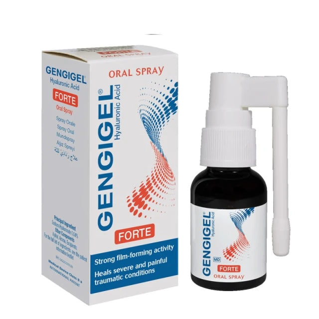 Gengigel Forte spray 20 ml hyaluronic acid oral gum care spray