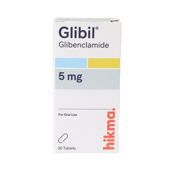 Glibil glibenclamide 5 mg diabetes tablets 30 Health Boutique