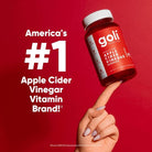 Goli Nutrition Apple Cider Vinegar Gummies 60 – vegan ACV gummies for digestion, detox, and weight management, available at HealthBoutiqueJo.com with fast delivery Jodan, Gulf, GCC, Israel
