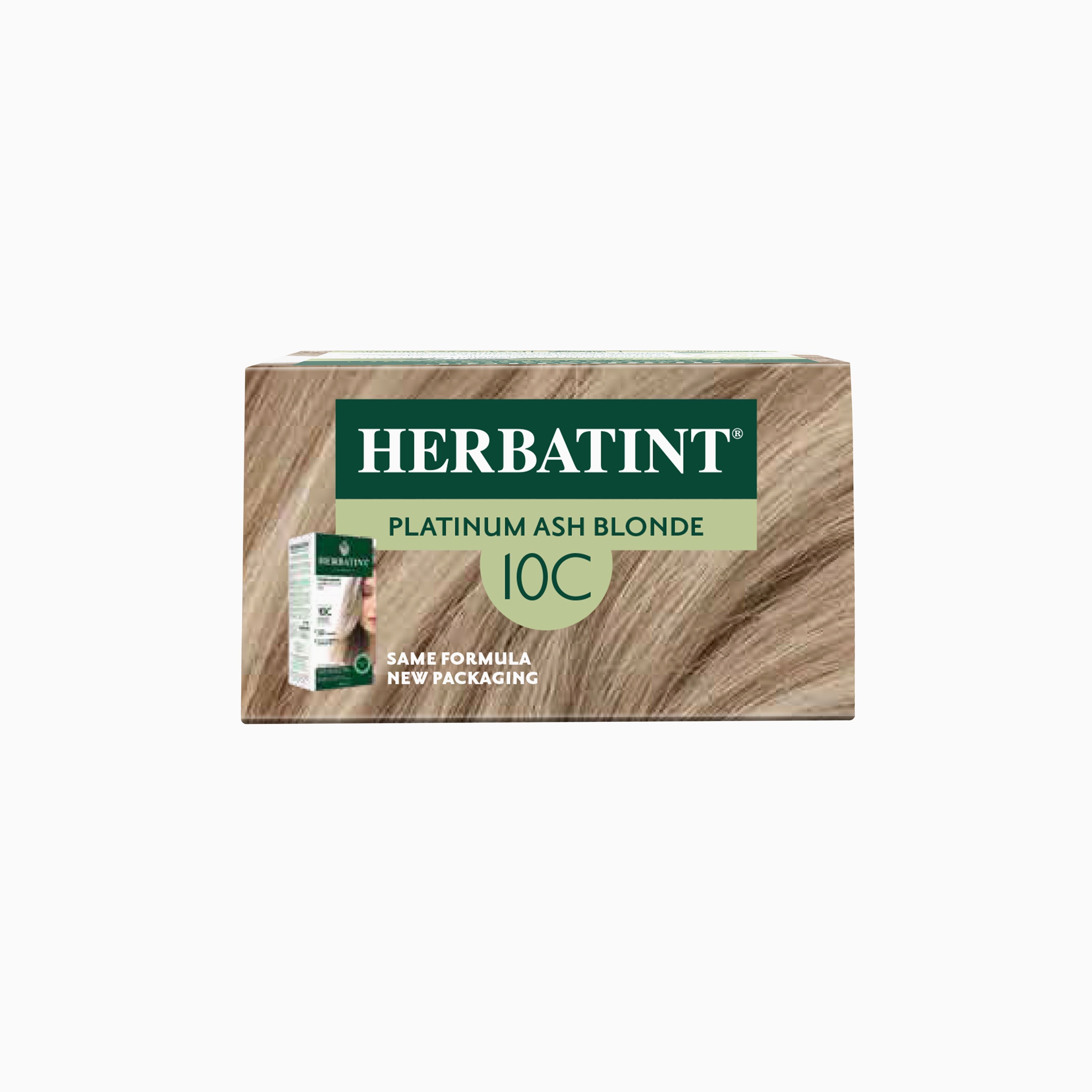 Herbatint 10C platinum ash blonde ammonia-free hair colour gel 170ml cool tone grey coverage Health Boutique