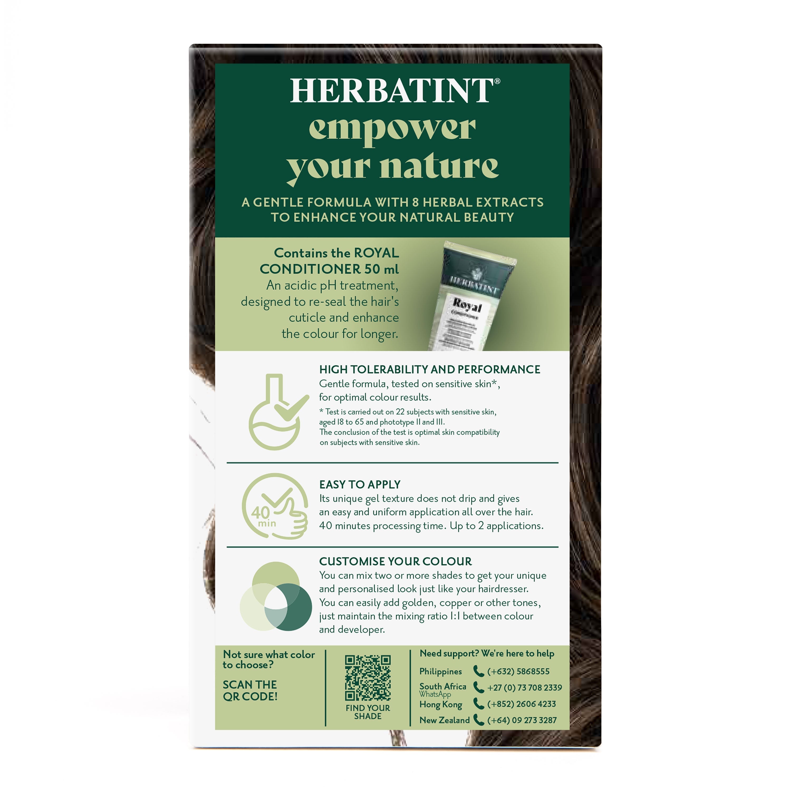Herbatint 4N Chestnut permanent hair dye rich shine grey coverage 170ml Health Boutique