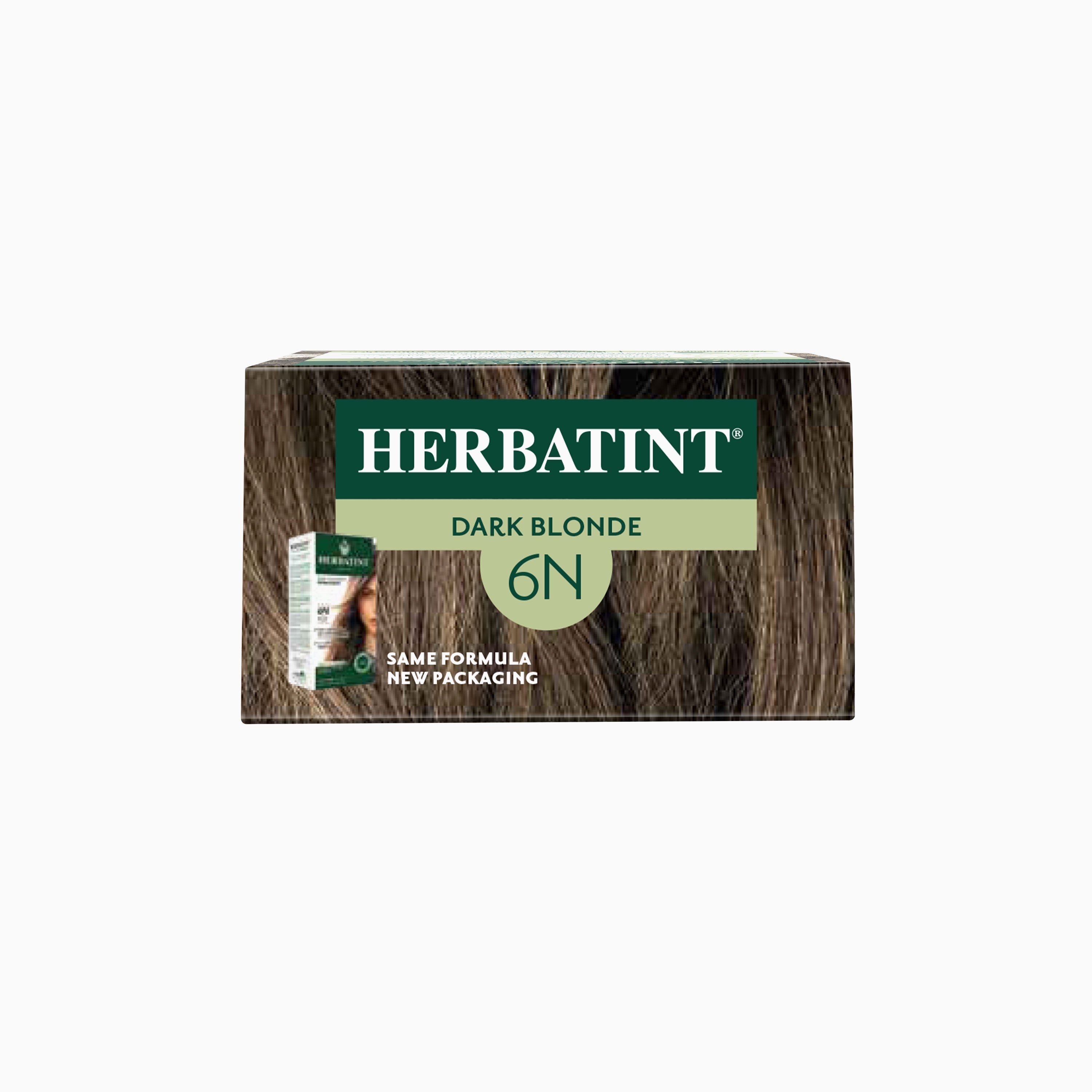 Herbatint 6N Dark Blonde permanent hair dye natural shine grey coverage 170ml Health Boutique