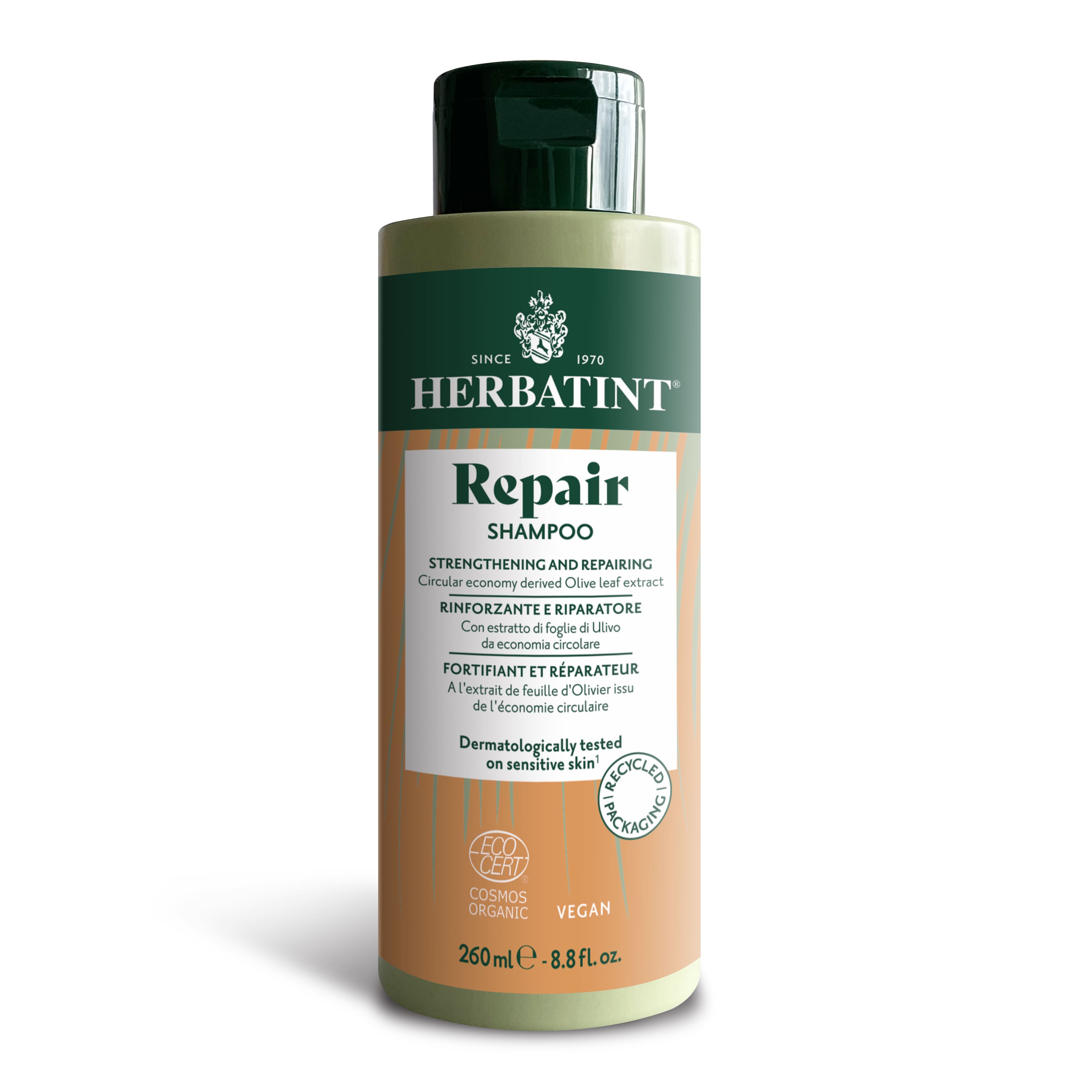Herbatint Repair Shampoo Restorative for Damaged Hair 260ml strengthens damaged hair Health Boutique