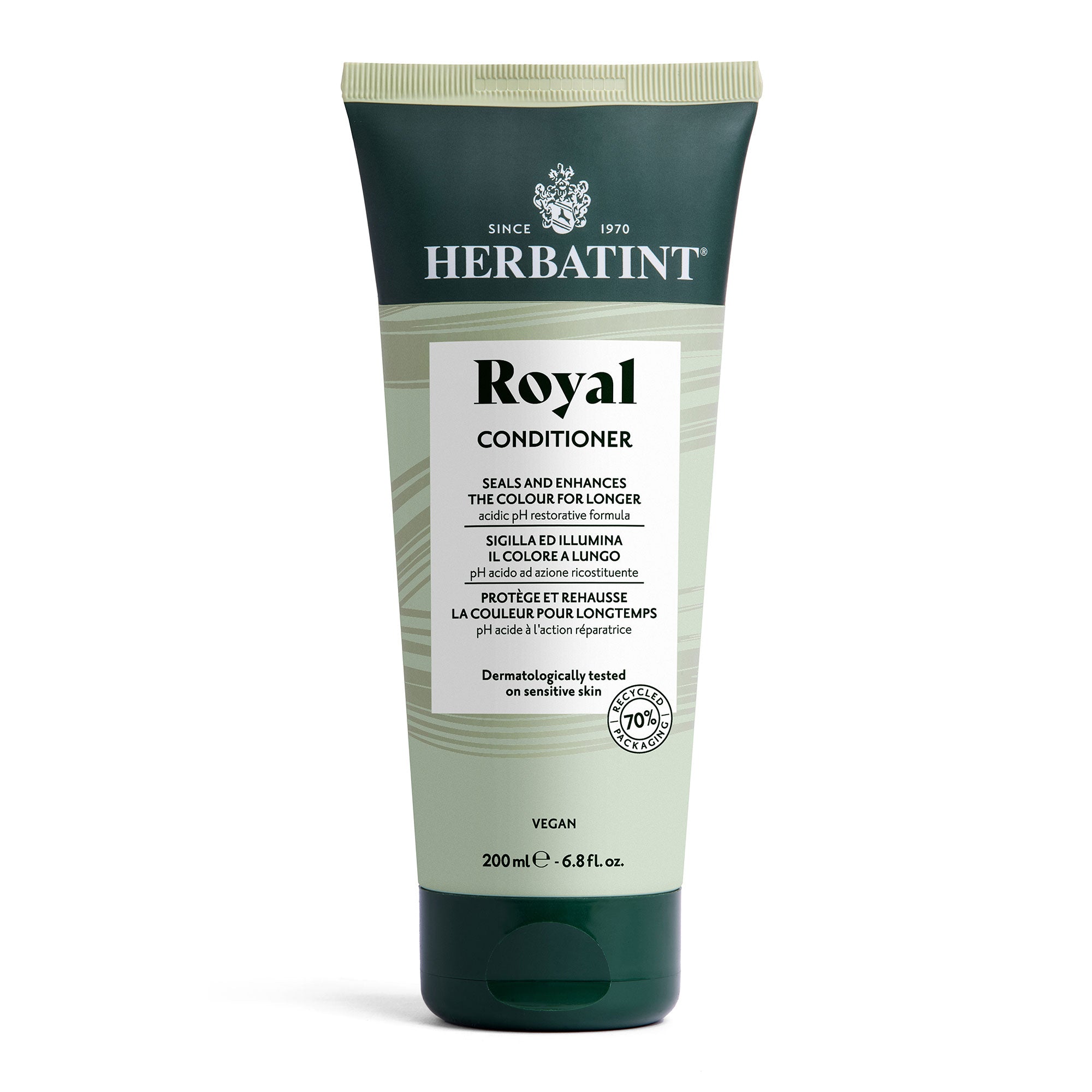 Herbatint Royal Cream Regenerating Conditioner for Coloured and Treated Hair 200ml nourishes coloured hair Health Boutique