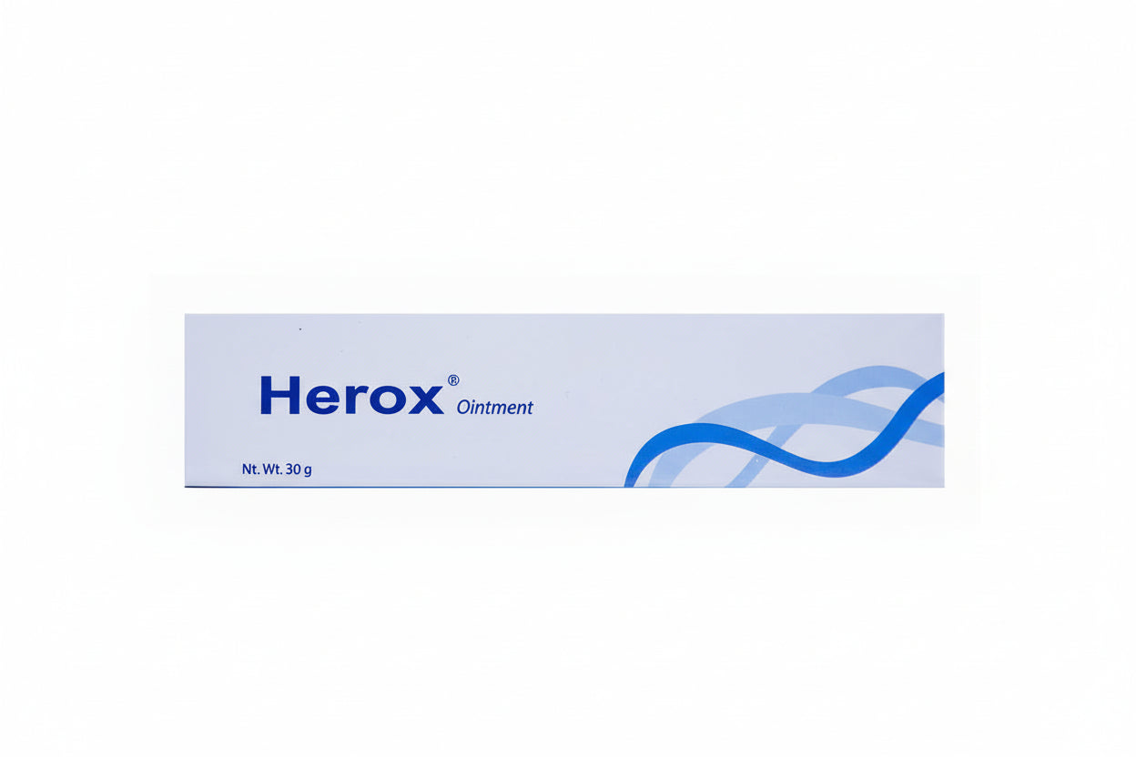 Herox ointment 30g manuka honey aloe vera chamomile sesame oil natural skin healing burns cuts herbal soothing repair Health Boutique