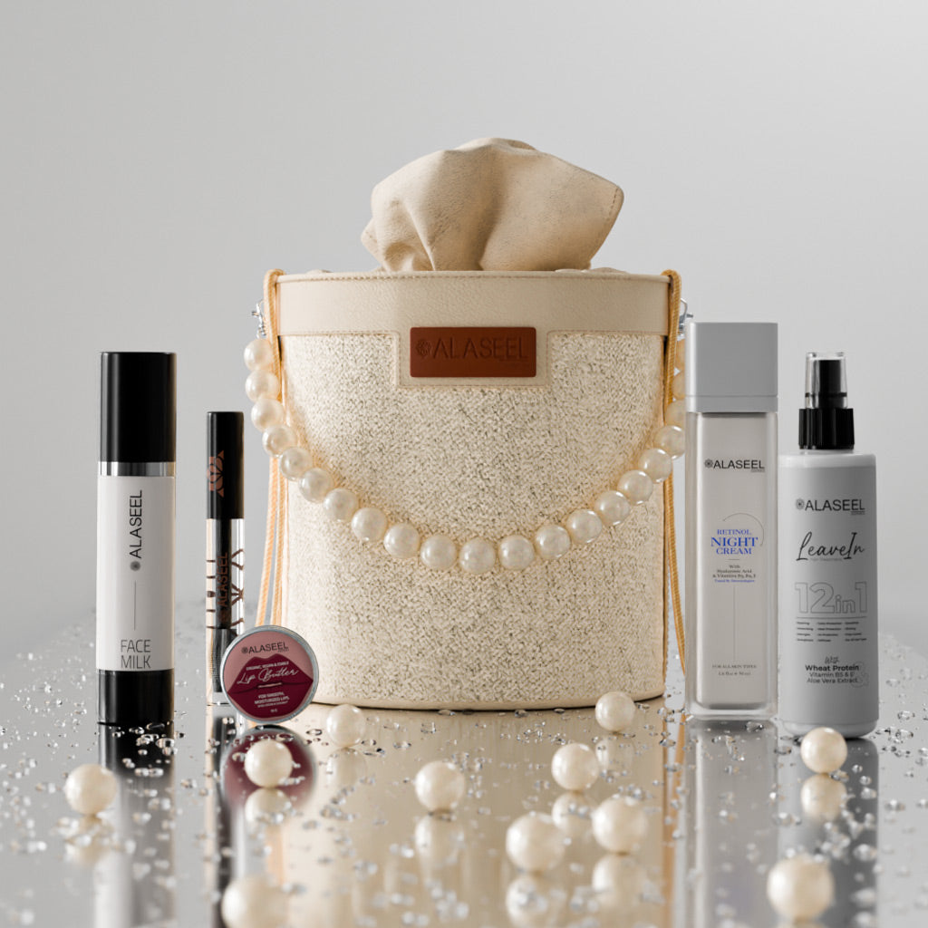 Alaseel Brand Elegant Pearl Embellished Handbag Collection