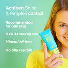 ISDIN Acniben Shine Spot Control Gel Cream 40ml zinc niacinamide acne oil control gel cream Health Boutique