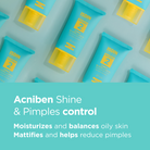 ISDIN Acniben Shine Spot Control Gel Cream 40ml zinc niacinamide acne oil control gel cream Health Boutique