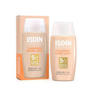ISDIN Fusion Water Color Light SPF 50 50ml tinted sunscreen hyaluronic acid vitamin C vitamin E light coverage Health Boutique