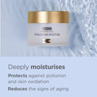 ISDIN Hyaluronic Moisture Cream 50g normal dry skin hydrating face cream hyaluronic acid vitamin E moisturizer Health Boutique