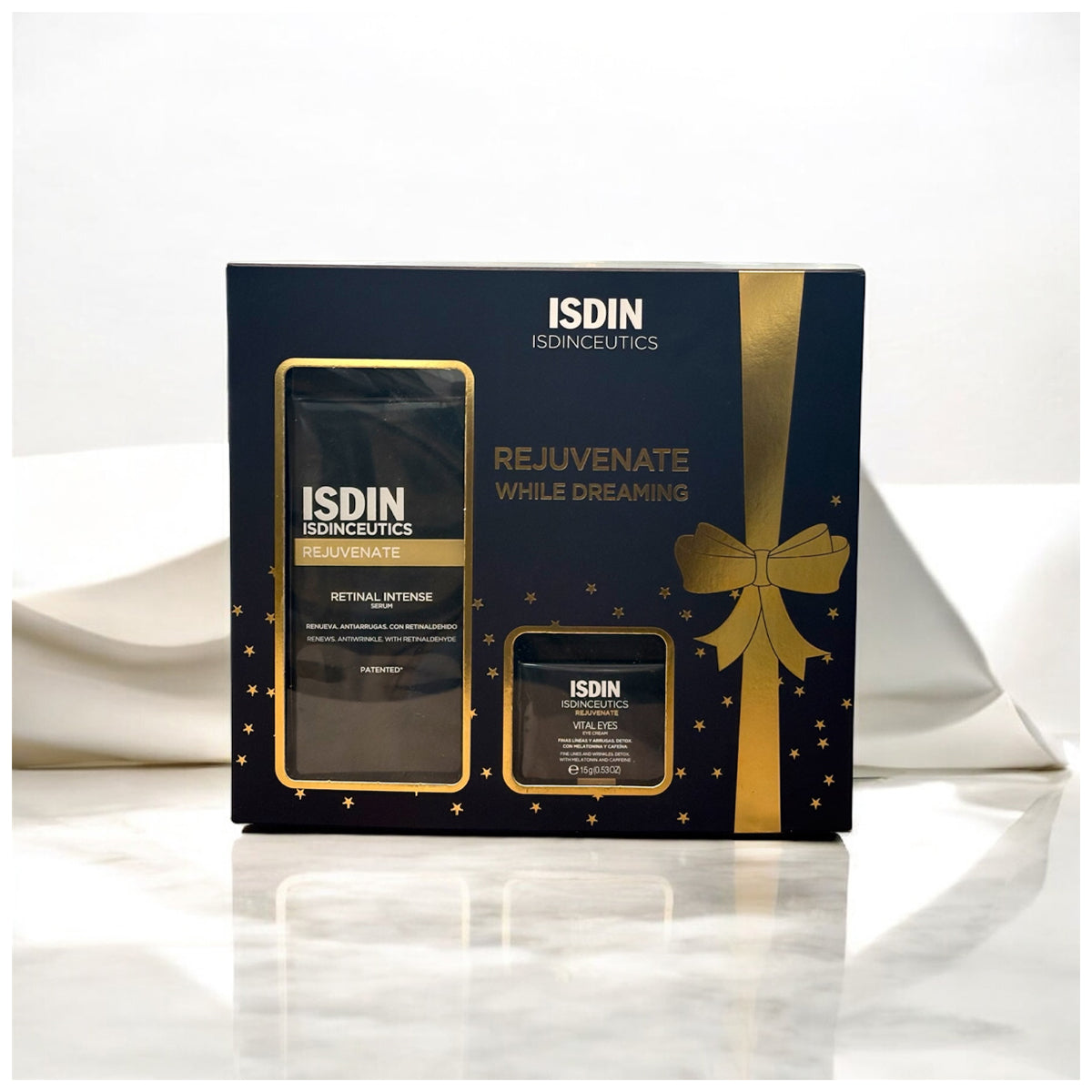 ISDIN Retinal Intense Serum 50ml Vital Eyes Eye Cream 15g anti aging skincare set retinaldehyde eye contour care Health Boutique