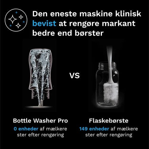 Baby Brezza - Bottle Washer Pro | Washer, Sterilizer & Dryer | Black