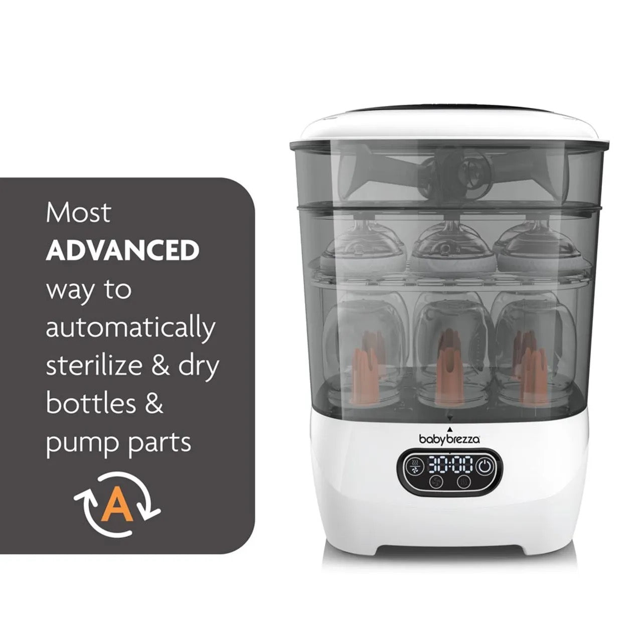 Baby Brezza - Bottle Posts - Sterilizer Dryer Advanced